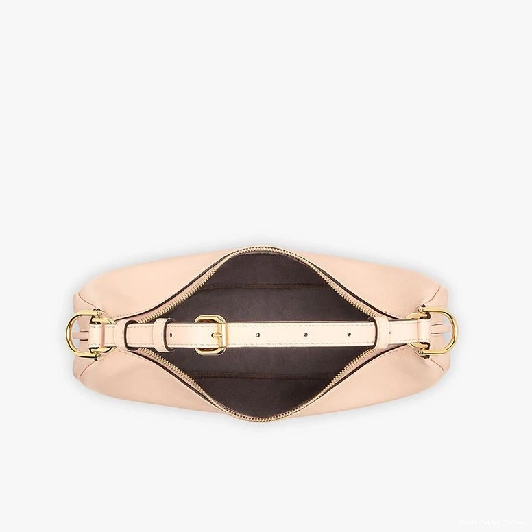 Cheap Fendi Calf In Fendigraphy Pink Small Hobo Bag Leather 0712